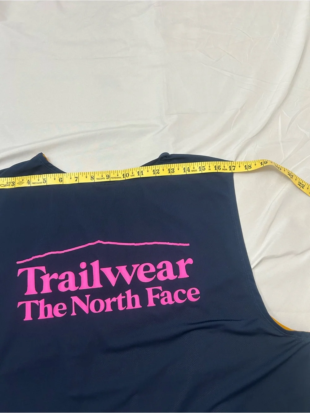 The North Face size tag